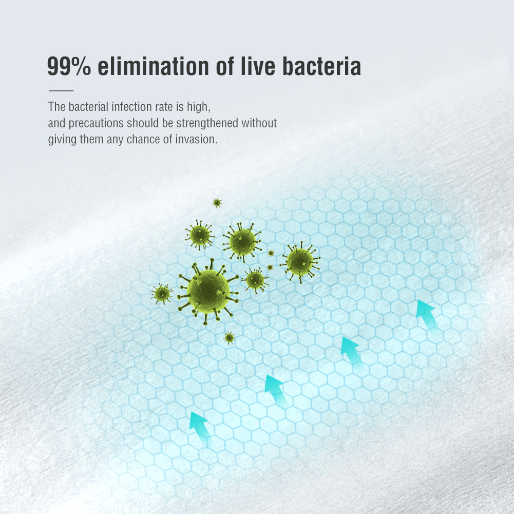Bakeey-100Pcs-36cm-75-Alcohol-Wet-Wipe-Disposable-Disinfection-Prep-Swap-Pads-Antiseptic-Skin-Cleani-1661776-6